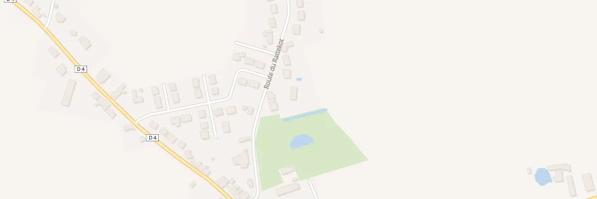 Plan du 204 Rte du Rattekot à West-Cappel