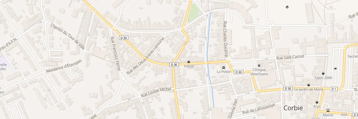 Plan du 14 Rue du 4 Septembre à Corbie