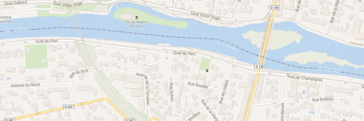 Plan du 94 Quai du Parc à Saint-Maur-des-Fossés