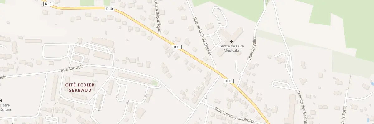 Plan du 145 Av de la République à Saint-Amand-Montrond