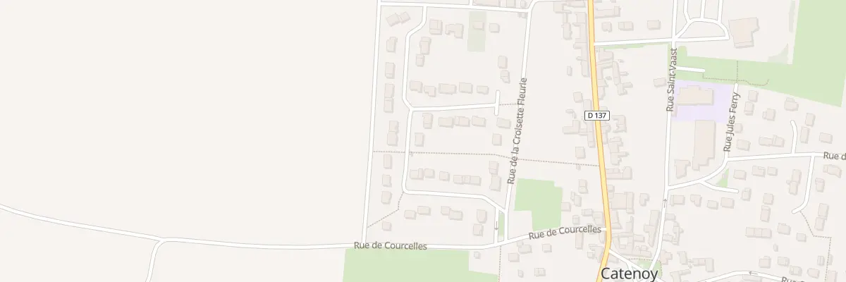Plan du 2 Rue du Moulin Fondu à Catenoy
