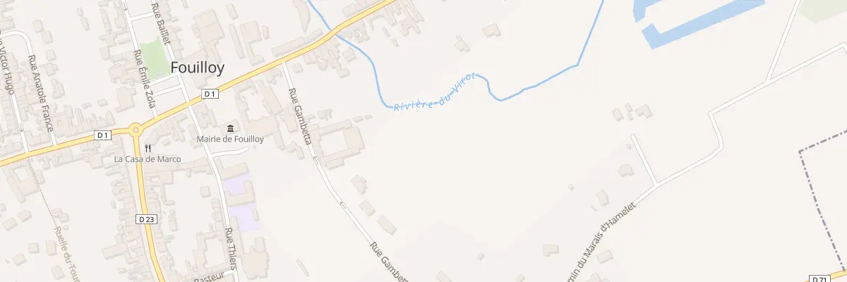 Plan du 7 Rue Gambetta à Fouilloy