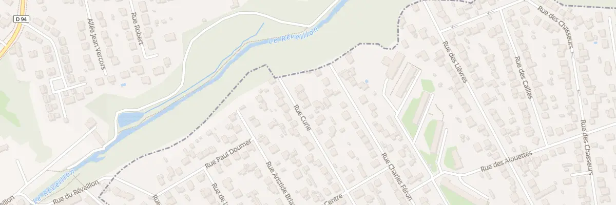 Plan du 36 Rue Curie à Brunoy