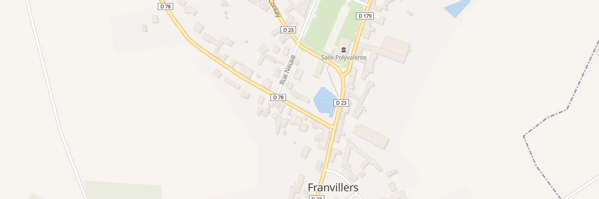 Plan du 2 Rue de Béhencourt à Franvillers