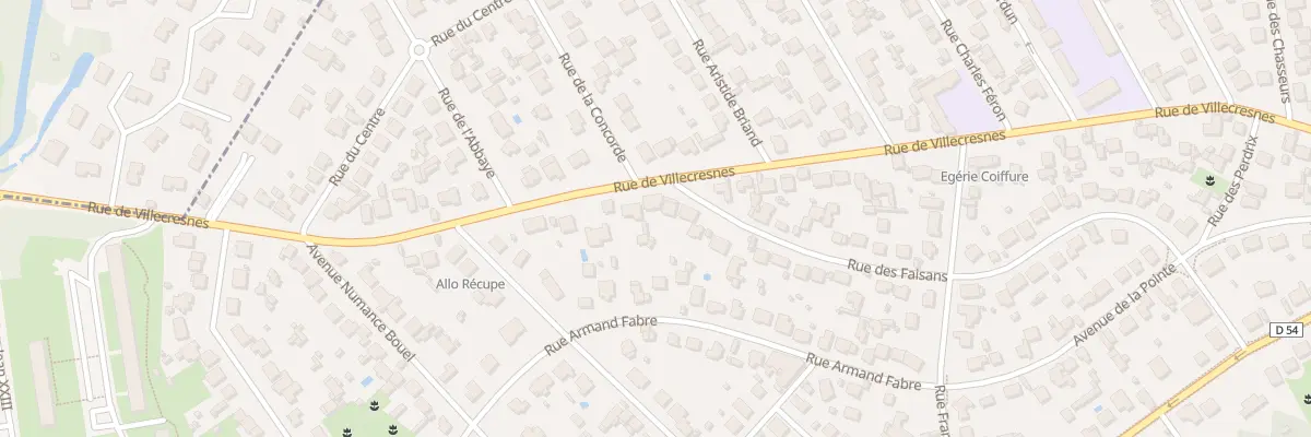 Plan du 20 Rue de Villecresnes à Brunoy