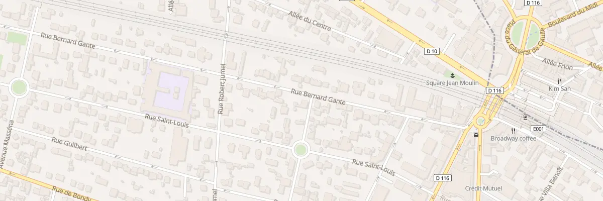 Plan du 49 Rue Bernard Gante à Villemomble