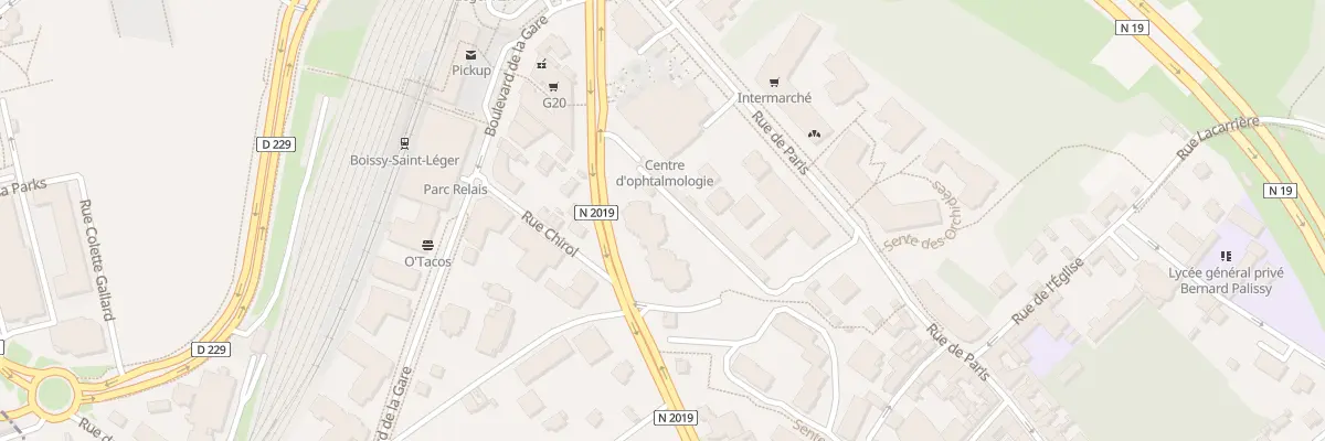 Plan du 7 Av du Gal Leclerc à Boissy-Saint-Léger