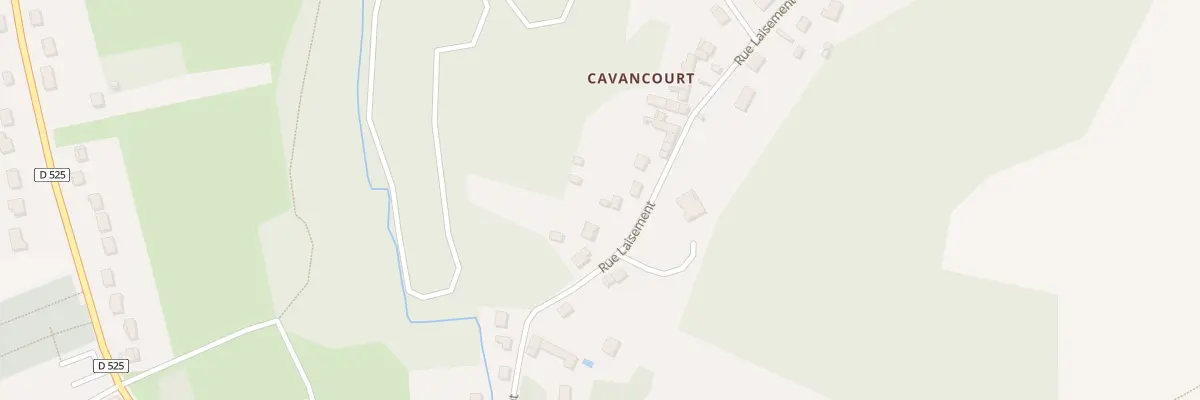 Plan du 27 Rue Laisement à Angicourt