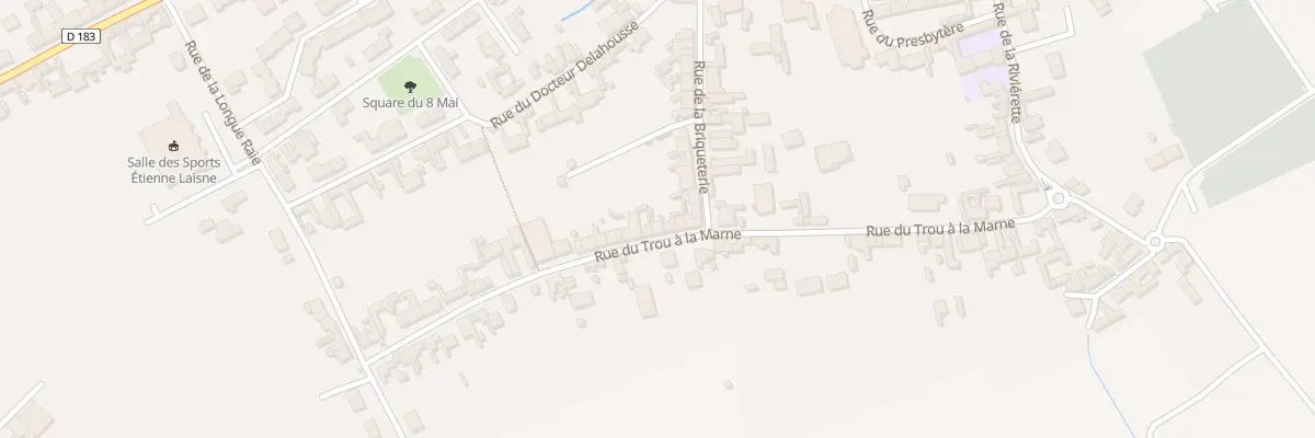 Plan du 32 Rue du Trou à la Marne à Allouagne