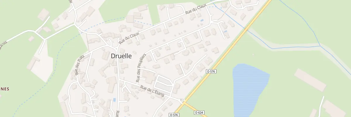Plan du 5 Imp des Tournesols à Druelle Balsac