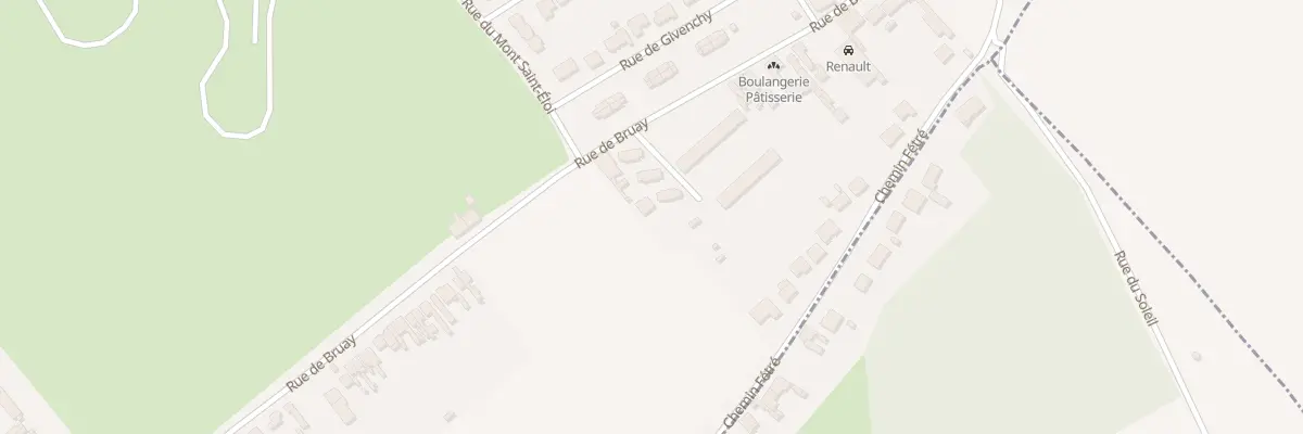 Plan du 252 Rue de Bruay à Calonne-Ricouart