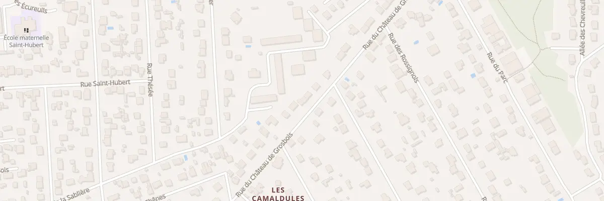 Plan du 53 Rue du Château de Grosbois à Yerres