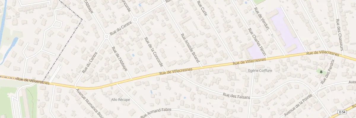Plan du 43 Rue de Villecresnes à Brunoy