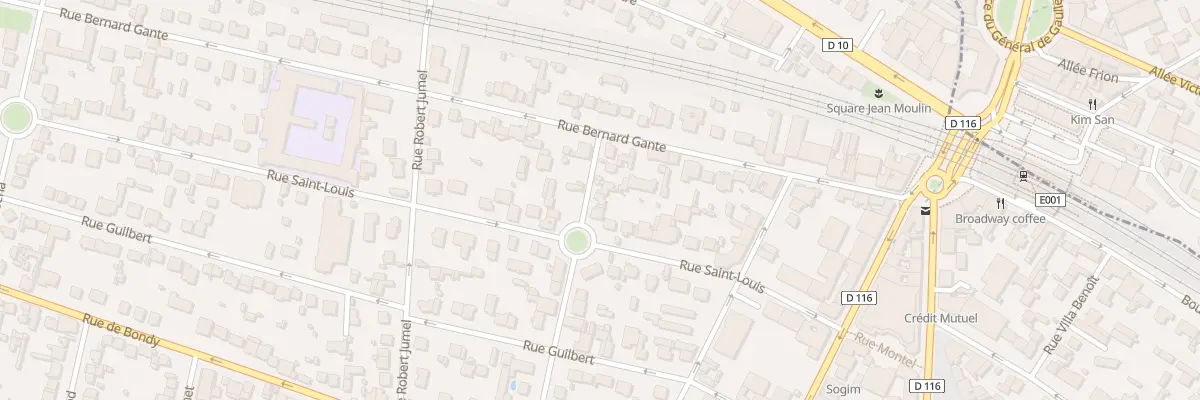 Plan du 8B Rue Adèle à Villemomble