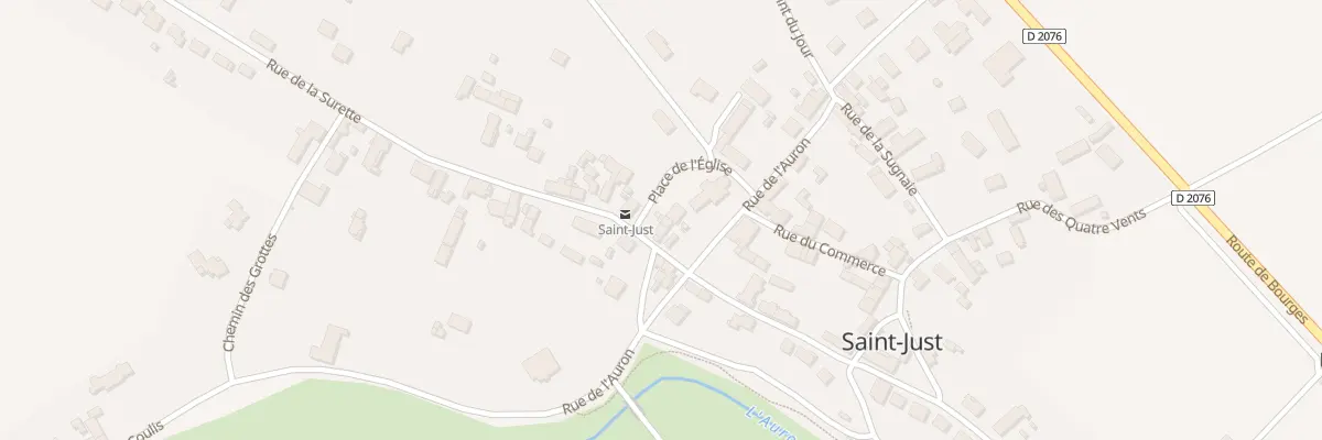 Plan du 62 Le Bourg à Saint-Just
