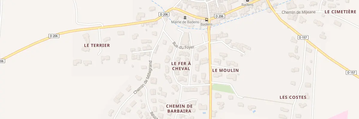 Plan du 37 Res du Fer à Cheval à Badens