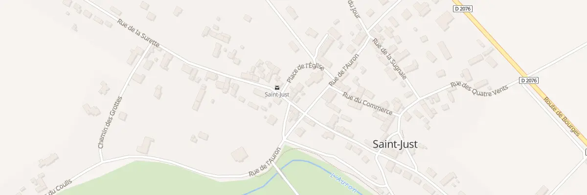 Plan du 61 Le Bourg à Saint-Just