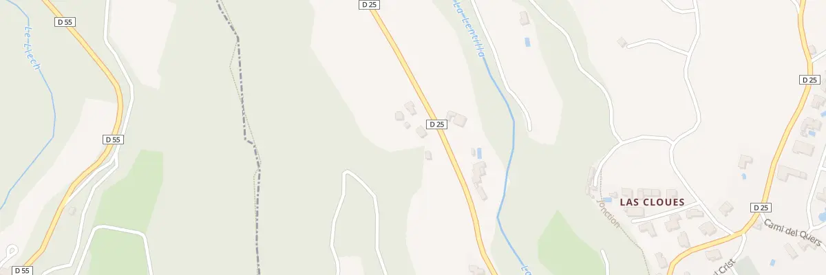 Plan du 1 Rte de Prades à Finestret