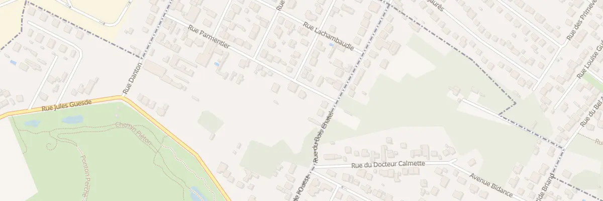 Plan du 28B Rue Parmentier à Rosny-sous-Bois