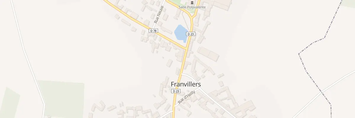 Plan du 59 Rue du Bourgville à Franvillers