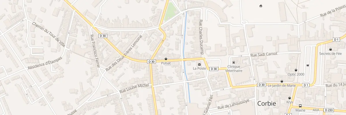 Plan du 4 Rue du 4 Septembre à Corbie