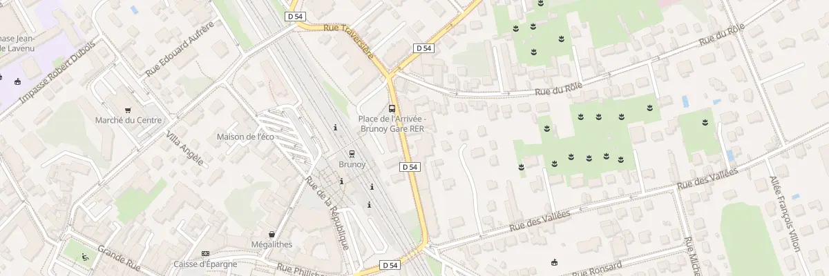 Plan du 4T Rte de Brie à Brunoy
