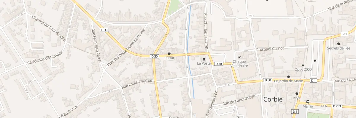 Plan du 5 Rue du 4 Septembre à Corbie