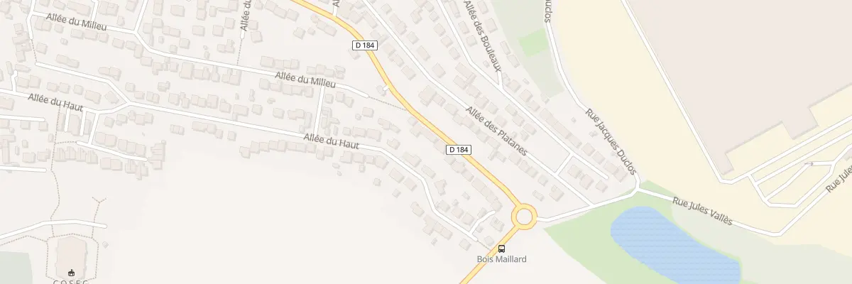 Plan du 33 Rue Roger Salengro à Marly-la-Ville
