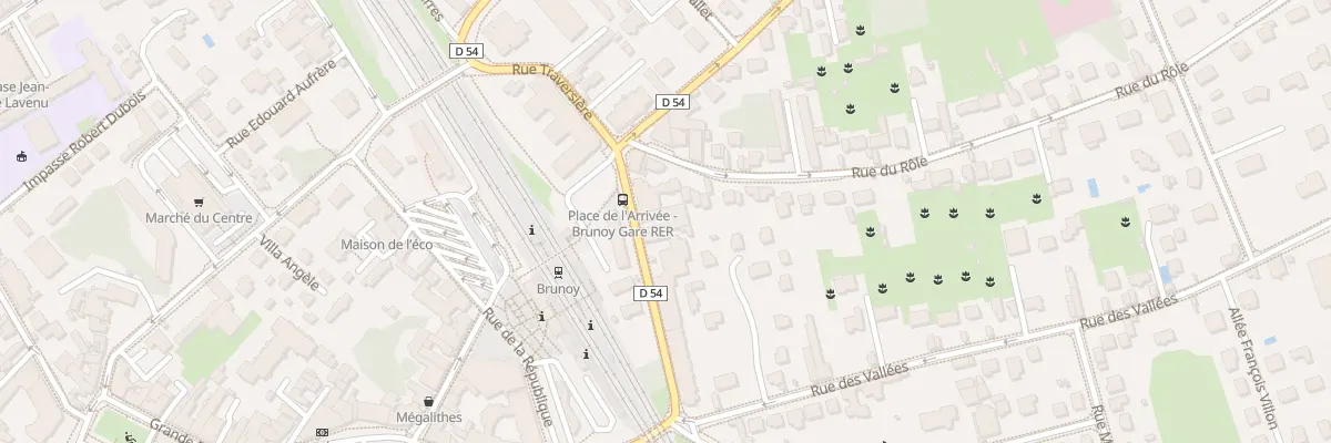 Plan du 6 Rte de Brie à Brunoy