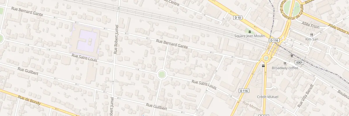 Plan du 10B Rue Adèle à Villemomble