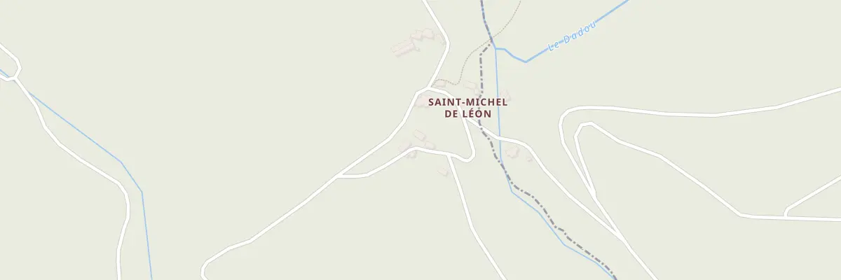 Plan du 5664 Saint Michel de Leon à Lacaze