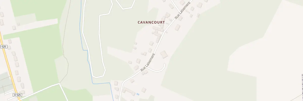 Plan du 29 Rue Laisement à Angicourt