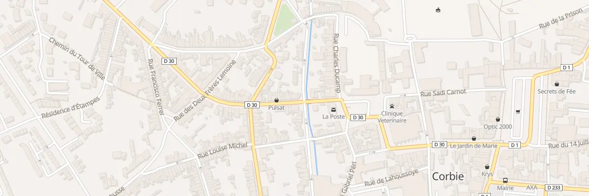 Plan du 2B Rue du 4 Septembre à Corbie