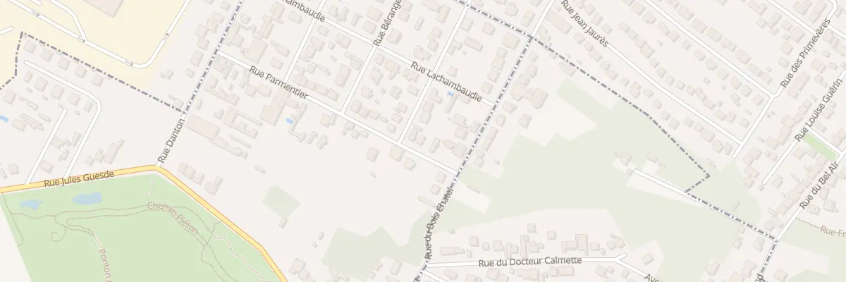 Plan du 33 Rue Parmentier à Rosny-sous-Bois