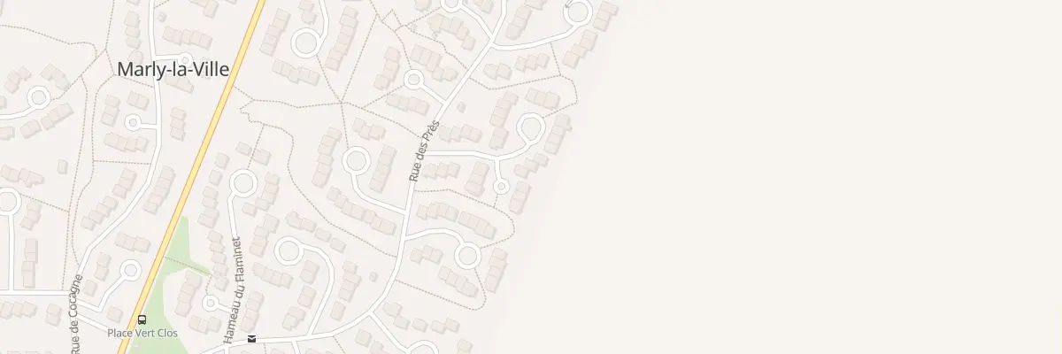 Plan du 19 Rue Hameau du Val Lambert à Marly-la-Ville