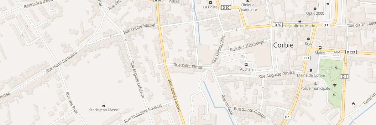 Plan du 15 Rue Saint Firmin à Corbie