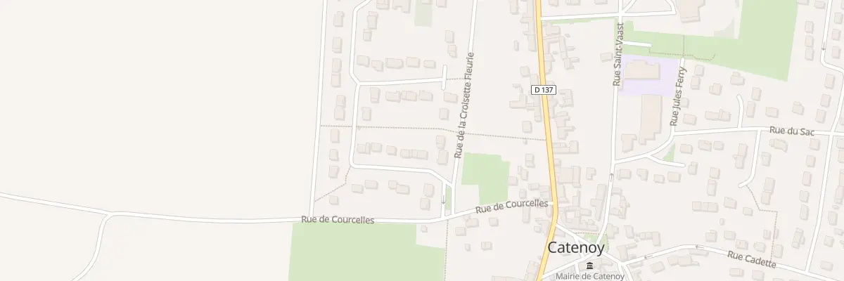 Plan du 6 Rue du Jardin Croison à Catenoy