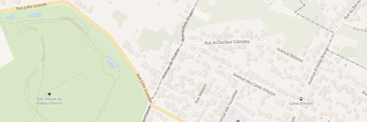 Plan du 28 Av de l’Ouest à Neuilly-Plaisance