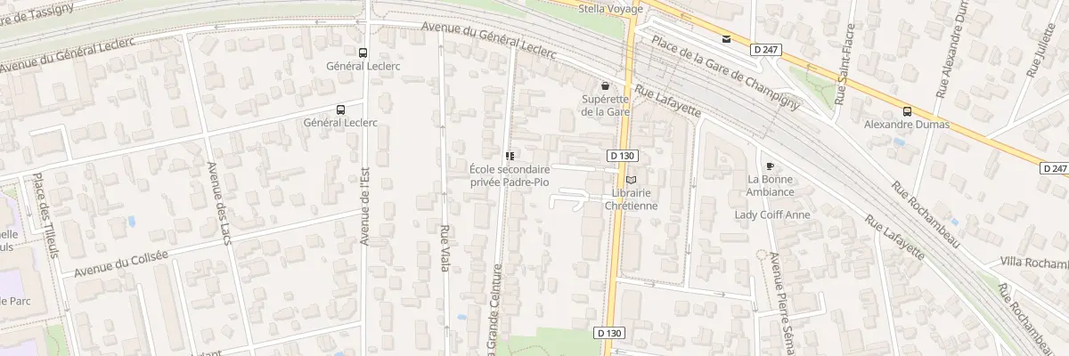 Plan du 34B Rue Grande Ceinture à Saint-Maur-des-Fossés