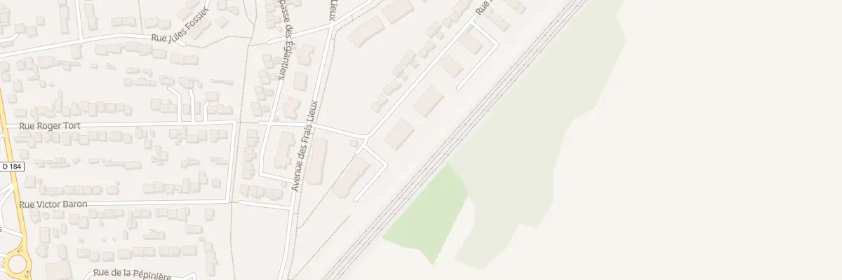 Plan du 6 Rue Paul Émile Victor à Louvres
