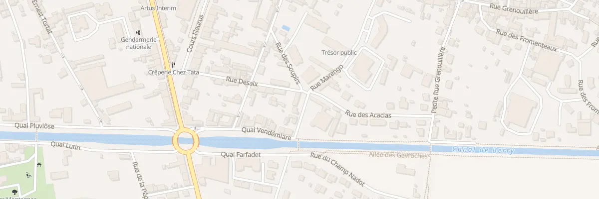 Plan du 10 Rue Marengo à Saint-Amand-Montrond