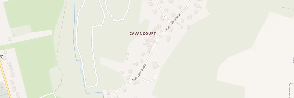 Plan du 33 Rue Laisement à Angicourt