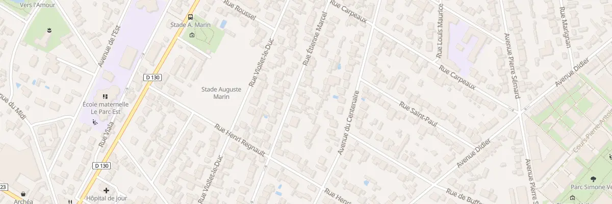 Plan du 50 Rue Etienne Marcel à Saint-Maur-des-Fossés