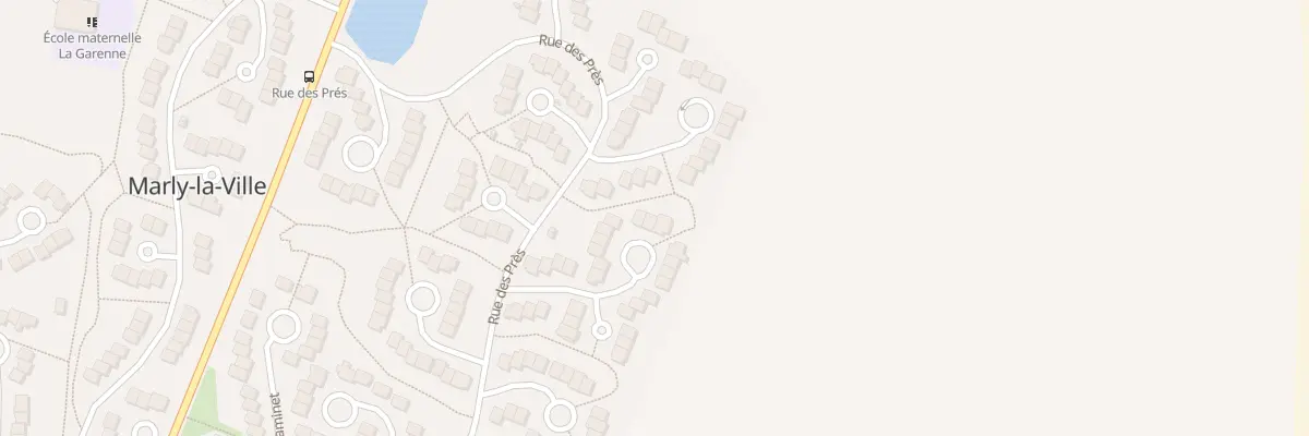 Plan du 24 Rue Hameau du Val Lambert à Marly-la-Ville