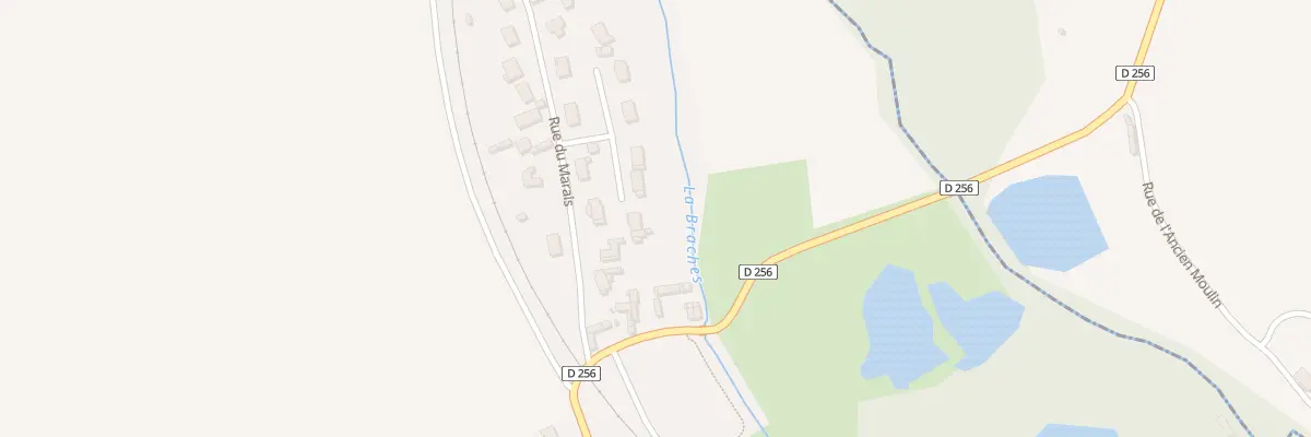Plan du 1 Lot du Petit Marais à Braches