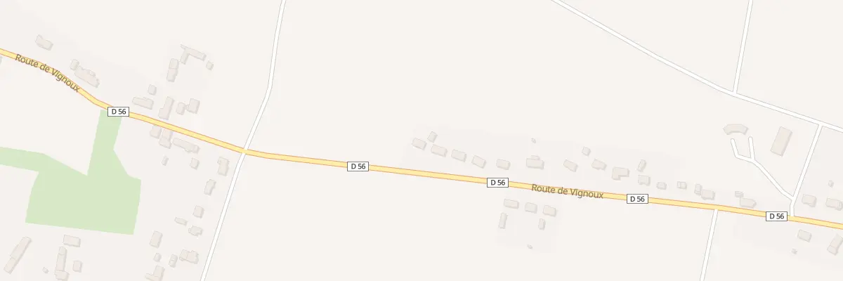 Plan du 24T Rte de Vignoux à Soulangis