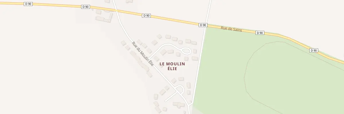 Plan du 2 Rue du Caurel à Sarnois