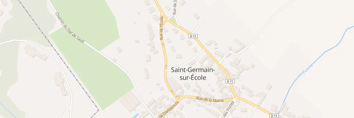 Plan du 6 Rue de l’Ecole à Saint-Germain-sur-École