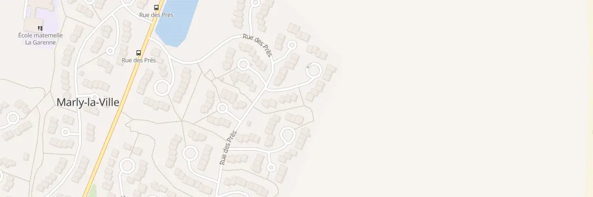 Plan du 9 Rue Hameau des Cartouchières à Marly-la-Ville