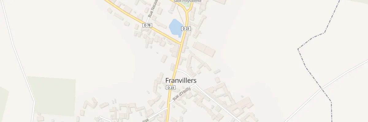 Plan du 66 Rue du Bourgville à Franvillers